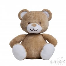 ETB64-BR: 15cm Brown Eco Bear Soft Toy